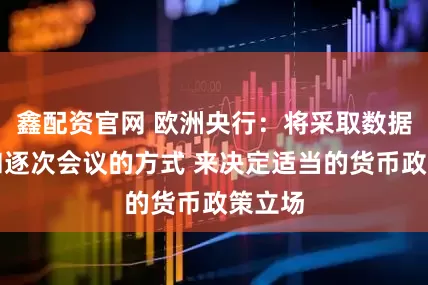 鑫配资官网 欧洲央行：将采取数据依赖和逐次会议的方式 来决定适当的货币政策立场