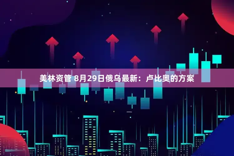 美林资管 8月29日俄乌最新：卢比奥的方案